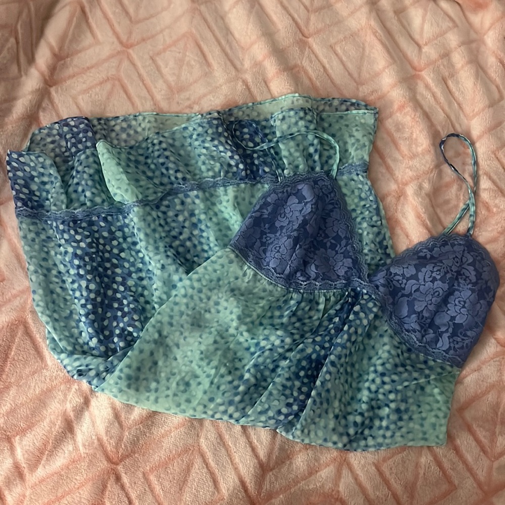 Y2K babydoll slip nighty